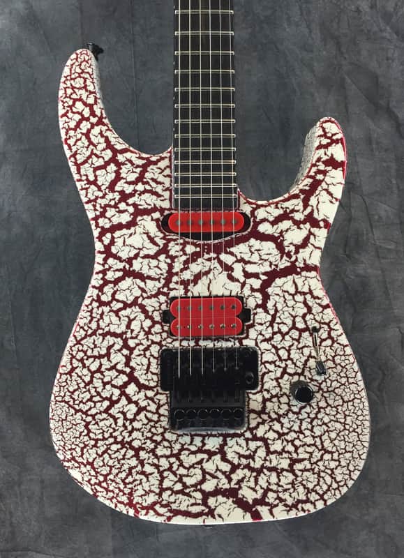 Jackson USA Custom Masterbuilt Soloist HS Crackle image 1