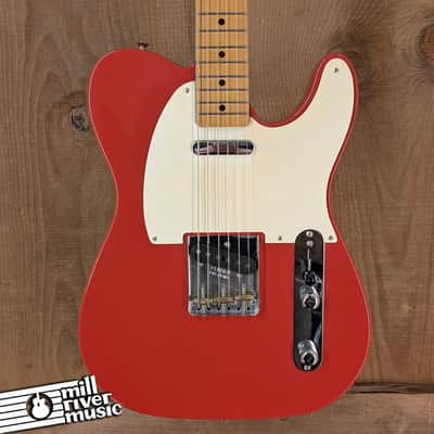 Fender Vintera '50s Telecaster – Fiesta Red –Gig Bag – Used Excellent image 1