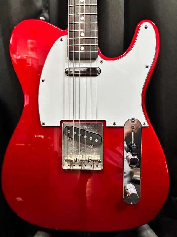Fender MIJ (Made In Japan) Traditional '70s Telecaster Ash with Maple Fretboard 2017 - 2020 - Candy Apple Red image 1