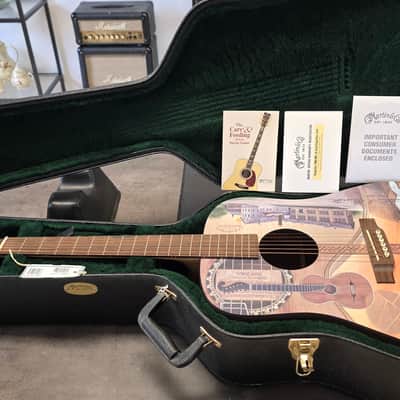 2008 Martin USA 175th Anniversary Dreadnought SPECIAL LIMITED EDITION Robert Goetzl Custom Graphic Artwork American DX-175 Acoustic Guitar TIME CAPSULE CASE QUEEN image 2