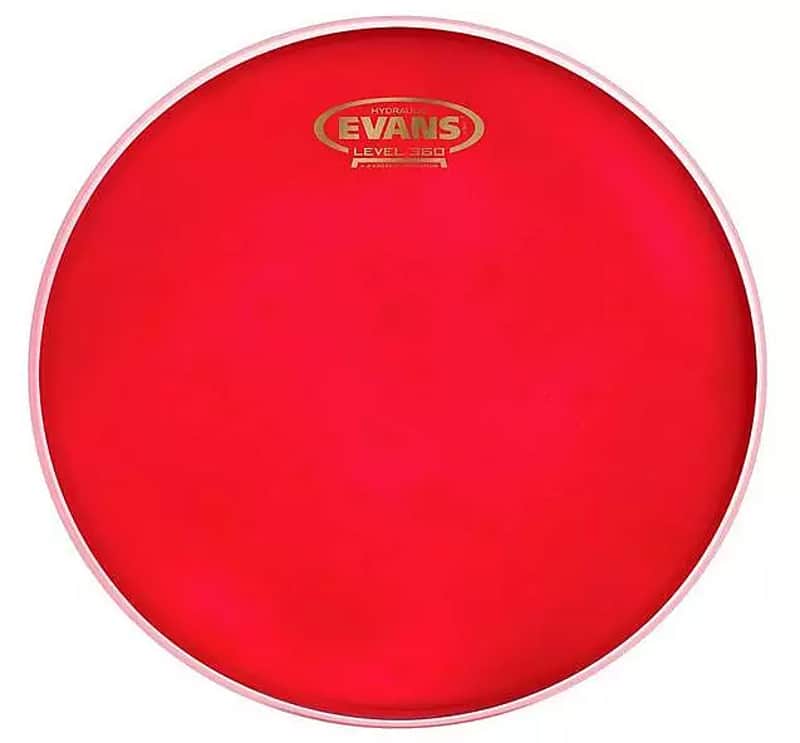 Evans TT10HR Hydraulic Red Drum Head - 10" image 1