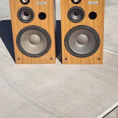 Kenwood Kenwood Ks-H51 Floor speakers 80s  - Wood cabinet image 2