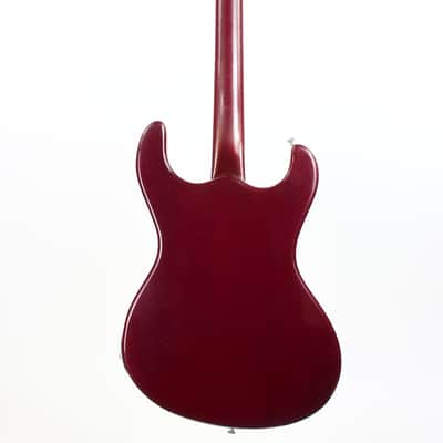 1988 Mosrite USA Semie Moseley Signed V63 Model Ruby Dust Rare SET-NECK Side Jack Model MINTY w Paperwork! image 10