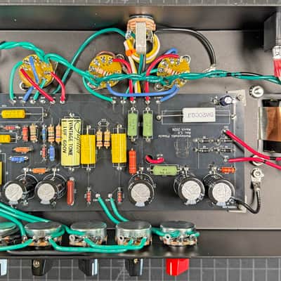 Monkeymatic Palisade PROTOTYPE -- 12 watt, hand built, tube guitar amp head image 6