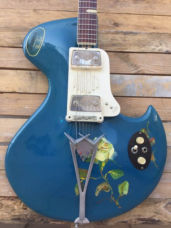 RIF 348 Exclusive Holy Grail Wandre Rock Oval Masterpiece The Artist Guitar image 1