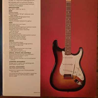 ORIGINAL Vintage 1970 Fender Fine Electric Instruments Catalog  96 pages - RARE FIND! image 4