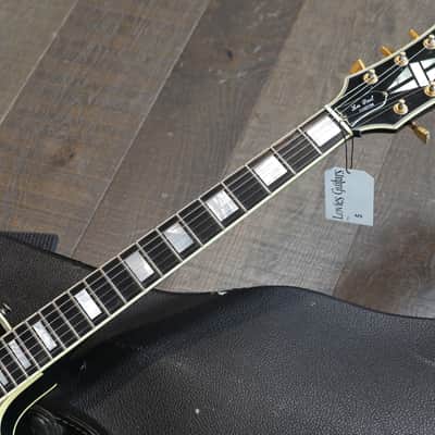 1976 Gibson Les Paul Custom Double Cream Electric Guitar Black Ebony + OHSC image 7