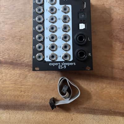 Expert Sleepers ES-9 USB Interface Eurorack Synth Module 2020 - Present - Black image 1