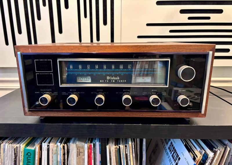 McIntosh MR78 Stereo Solid State Tuner - Vintage image 1