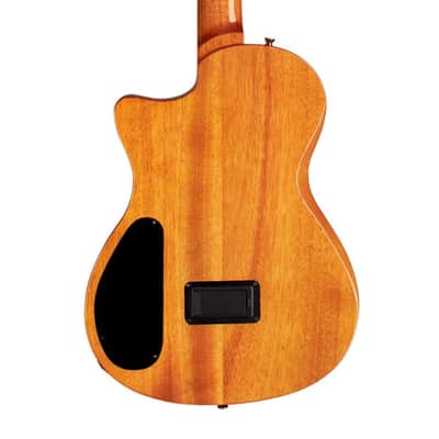 Cordoba Fusion Stage Cutaway A/E Nylon String Guitar - Natural Amber - Open Box image 7