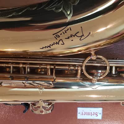 SELMER MARK VI TENOR SAXOPHONE   BILL CLINTON AUTOGHAPH image 16