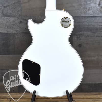 Gibson Custom Shop Les Paul Custom - Alpine White with Hardshell Case image 5