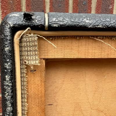Vintage 1967 Park Marshall 2x12 Amplifier Cabinet Column Repairs Celestion T1221 image 3