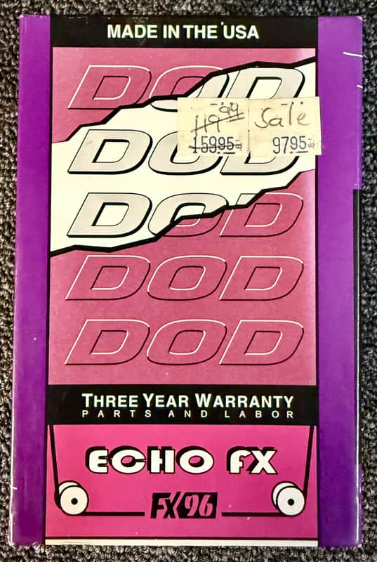 DOD Vintage Pedal Box (Empty) ‘80s - Pre Owned