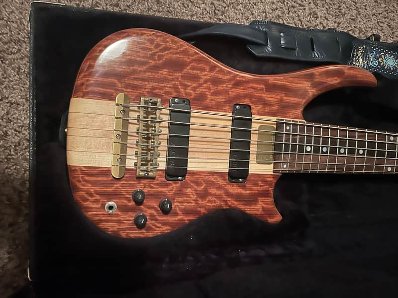 Alembic Essence  - Bubinga top on Mahogany Body with Maple Accents image 1