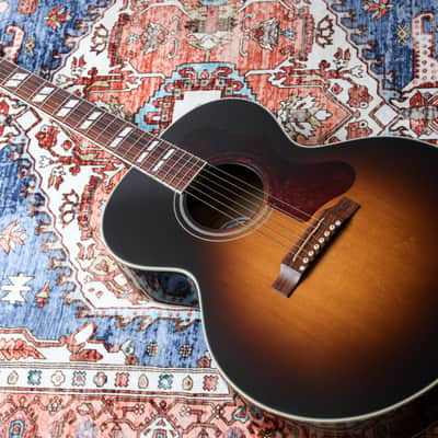 GIBSON USA Acoustic J-185 VOS "Vintage Sunburst" (2009) image 4