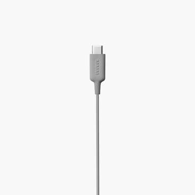 Immagine AIAIAI Pipe In-Ear Headphones, Made for Google, with Microphone, USB-C Connectivity, Noise Isolating, Ultra Lightweight, Durable, Grey - 4