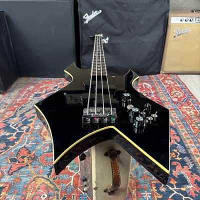 BC Rich NJ Series Warlock Bass w/DiMarzios Badass Bridge Nagoya Japan - 1985 image 15