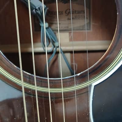 Alvarez 5013 Acoustic Guitar with pickup. 1981 - Tabacco Burst image 2