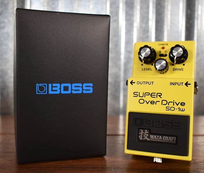 Boss SD-1W Super Overdrive Waza Craft | Reverb