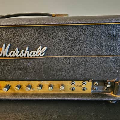 Marshall Super Lead 100 Original Jose Arredondo Modified 1970 - Black Bild 2
