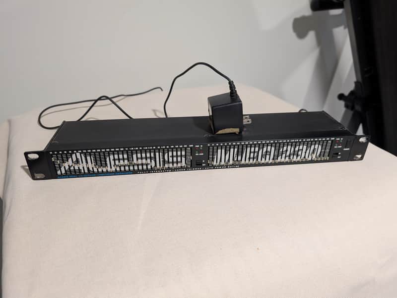 Alesis Dual octave EQ 1980's - Black image 1