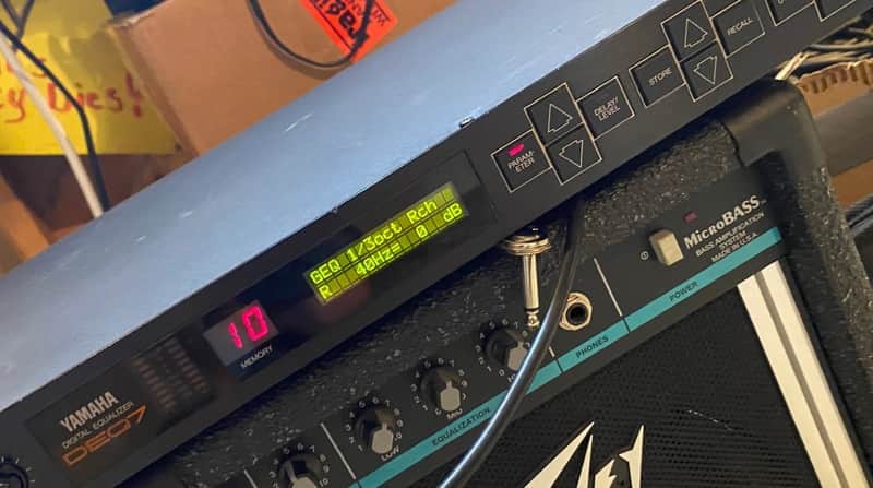 YAMAHA DEQ7 DIGITAL PROGRAMMABLE EQ AND DELAY PROCESSOR image 1