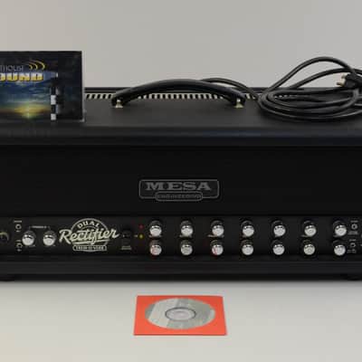 Mesa Boogie Dual Rectifier Trem-O-Verb Head Tremoverb-Modded Loop-Fully Tested image 1