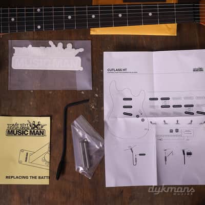 Music Man Cutlass HT SSS Dark Rainbow image 13