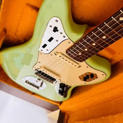 2001 Fender Yamano American Vintage ’62 Jaguar AVRI Surf Green image 12