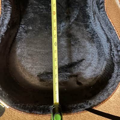 TourTek Wooden Acoustic Guitar Case for Dreadnaught Guitars 2020 Crocodile Print image 6