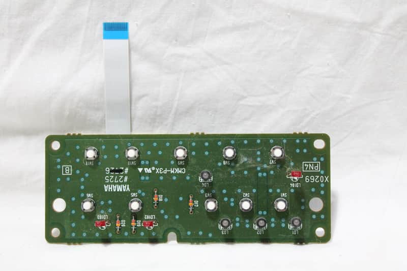 Yamaha PSR-1000 keyboard part - song button panel board - PSR1000 PSR 1000 image 1