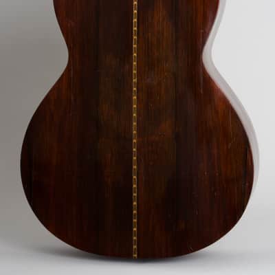 Weymann  12 String Flat Top Acoustic Guitar (1908), ser. #8494, black tolex hard shell case. image 4