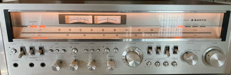 Sanyo JCX 2900K 1978 - 120 Watt Stereo Receiver image 1