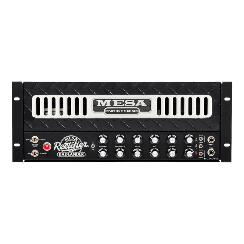 Mesa Boogie Rectifier Badlander EL34/50 2-Channel 50-Watt Rackmount Guitar Amp Head image 1