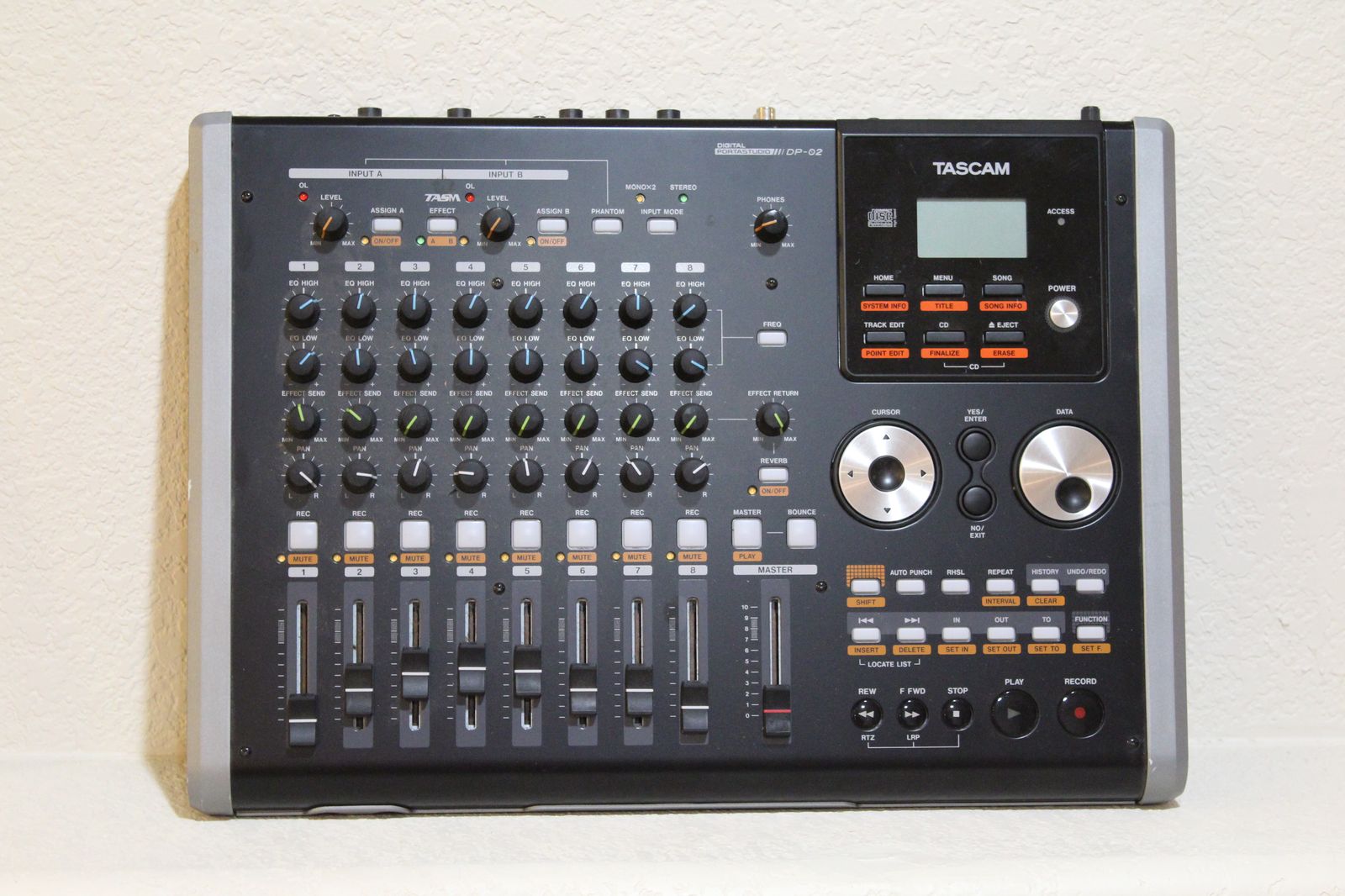 TASCAM DP-02 Digital Portastudio 8-Track Recorder | Reverb