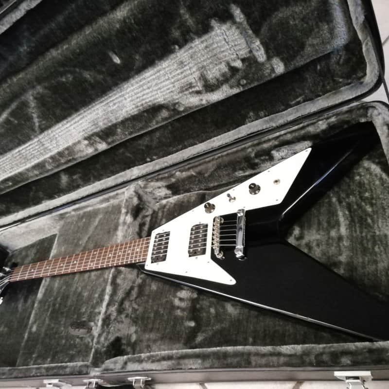 1992 Epiphone Flying V Black