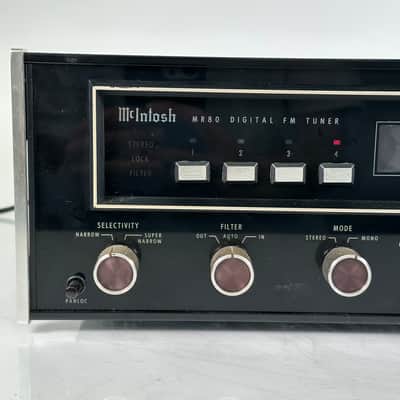 McIntosh MR80 Vintage Digital FM Tuner; MR-80 image 5
