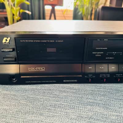Sansui D-X301/R Stereo Cassette Deck late-80's image 2