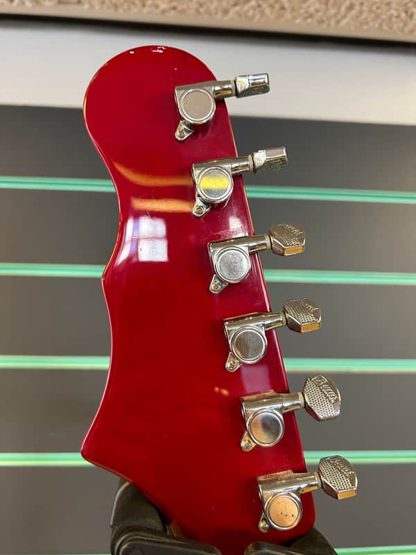 Burns Bison 62 Reissue Red Electric Guitar | Reverb