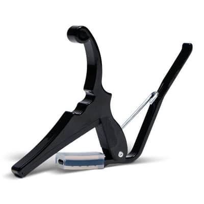 Kyser Quick Change Electric Guitar Capo, Black - KGEBA image 3