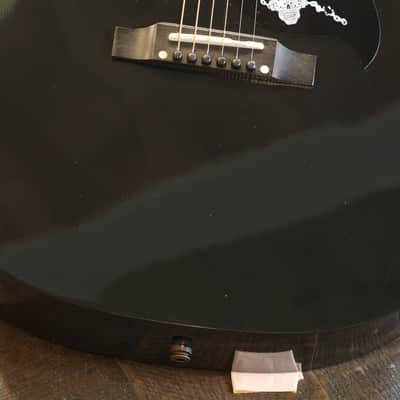 2022 Gibson Dave Mustaine Signature Songwriter Acoustic Guitar Black Ebony + COA OHSC image 5