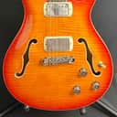PRS SE Hollowbody II Piezo Electric Guitar Vintage Sunburst Finish w/ Gig Bag