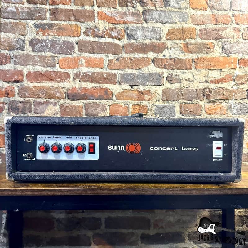 Sunn Concert Bass Head | Reverb