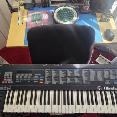 Oberheim Matrix-6 with dedicated iPad Patch-Base realtime parameter control, patch editor, library image 1