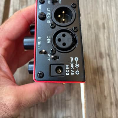 Flamma FV01 Corrector 2021 - Present - Red electric guitar vocal effect pedal image 3