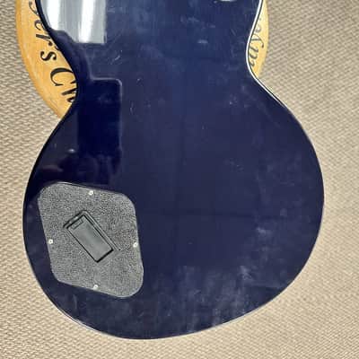 2017 Gibson Les Paul Studio Deluxe IV Caribbean Night w/ Case image 4
