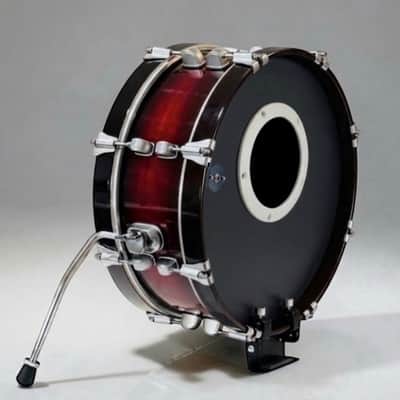 Dolby 18” Electronic Kick Drum Red Fade for Roland Alesis image 2