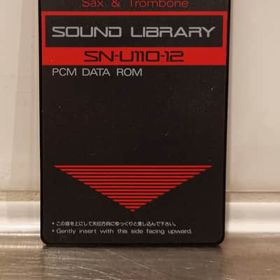 Roland SN-U110-12 Sound Library Sax & Trombone PCM Data ROM Card