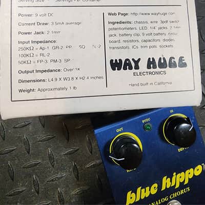 Way Huge BH-03 Blue Hippo Analog Chorus 1998 Original Vintage Not MKII or MKIII image 15